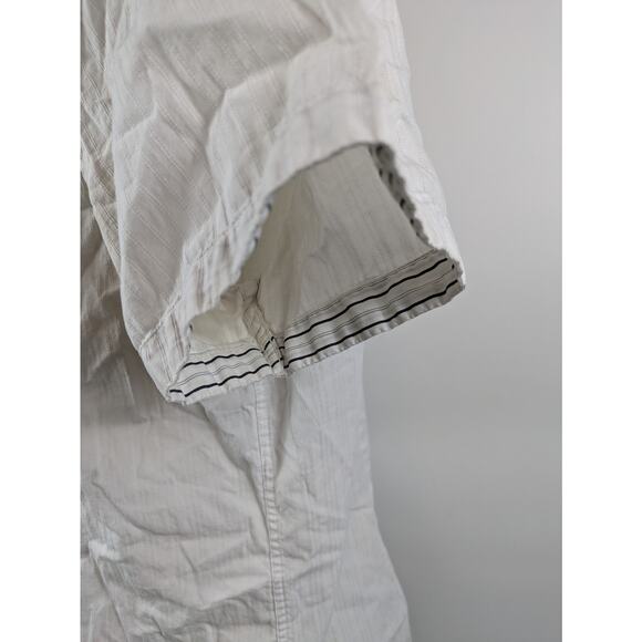 Guess Men's XL Button Down Shirt Graphic Pocket Y2K Western Graphic Pearl Snap - Picture 14 of 16